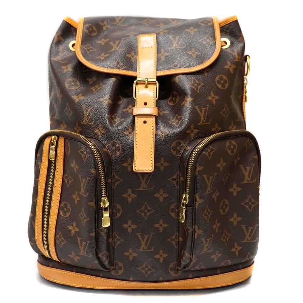 LOUIS VUITTON Sac Bosphore Backpack Rucksack Daypack Monogram Canvas Brown LV